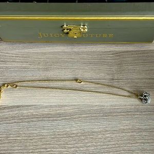 Juicy Couture Crown Charm Necklace